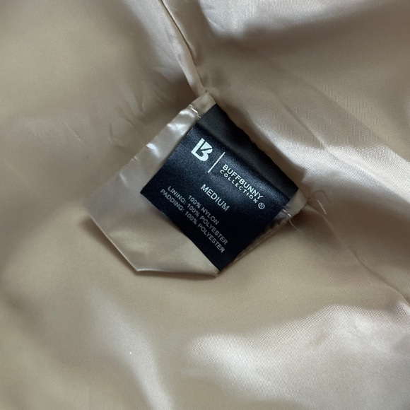 EUC Buffbunny Beige Puffer Jacket - Picture 10 of 13